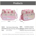 Cute unicorn shaped large capacity mommy bag